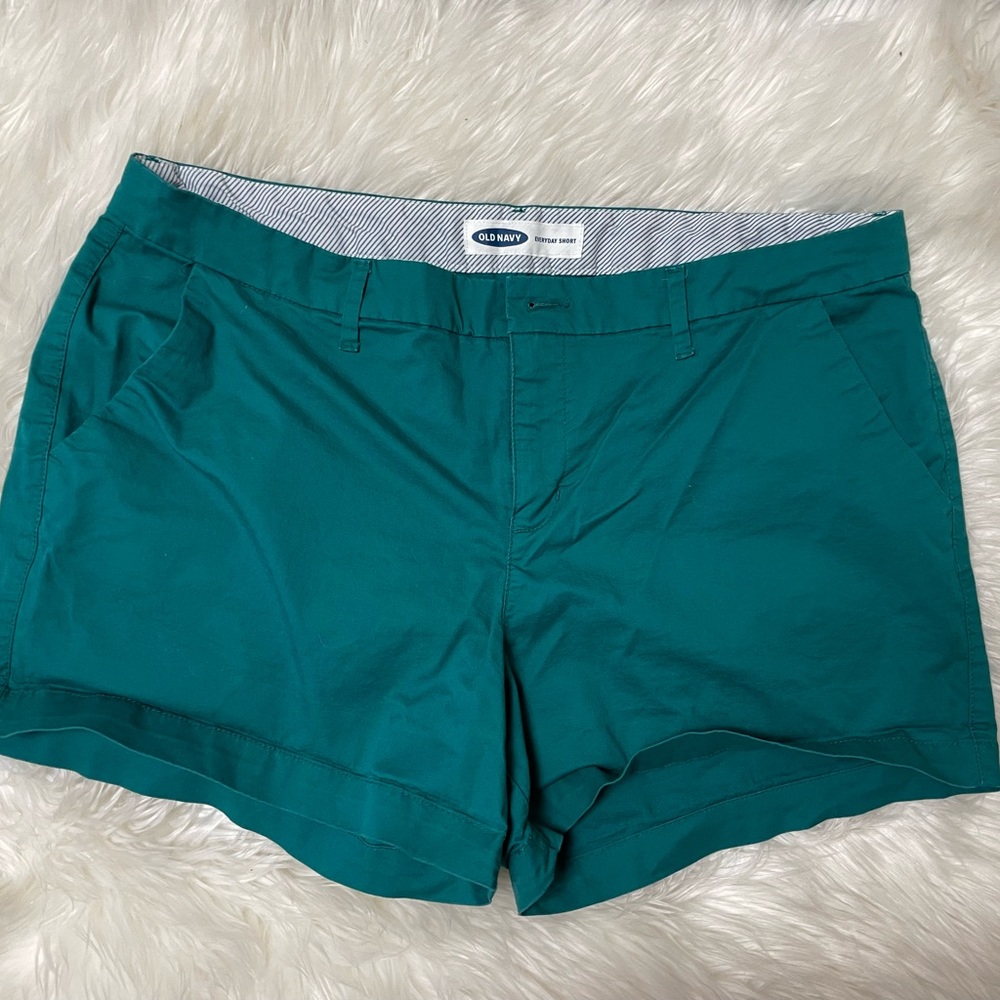 Teal Old Navy Shorts. Size 14
